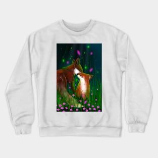 Mum Fox Crewneck Sweatshirt